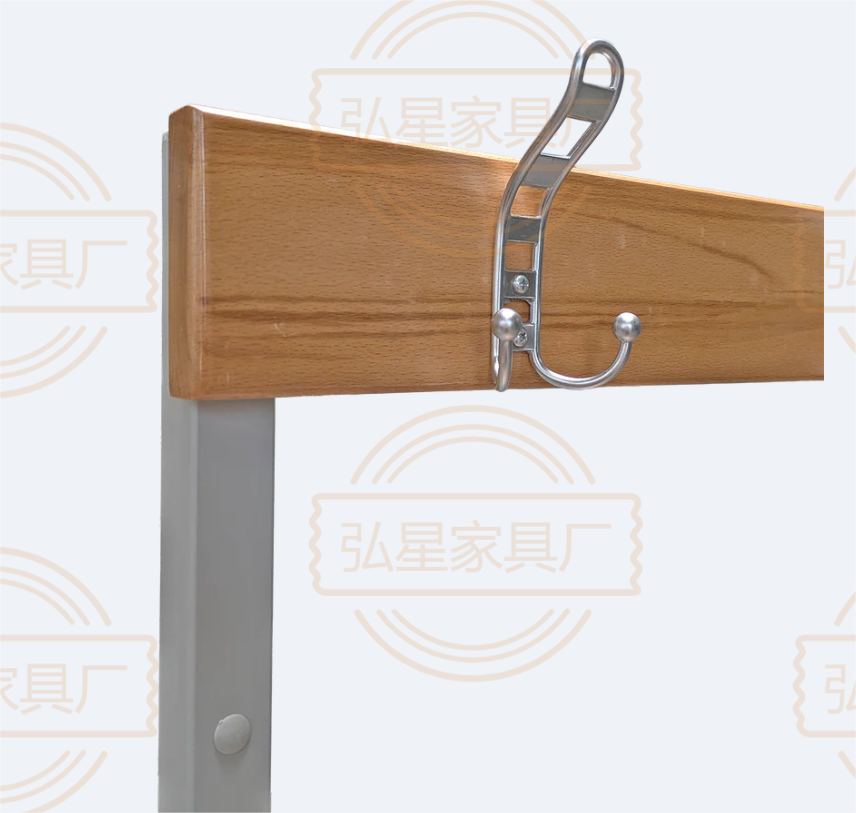 Corrosion Resistant Stainless Steel Bench with Hooks - Perfect for Bathrooms and Wet Environments