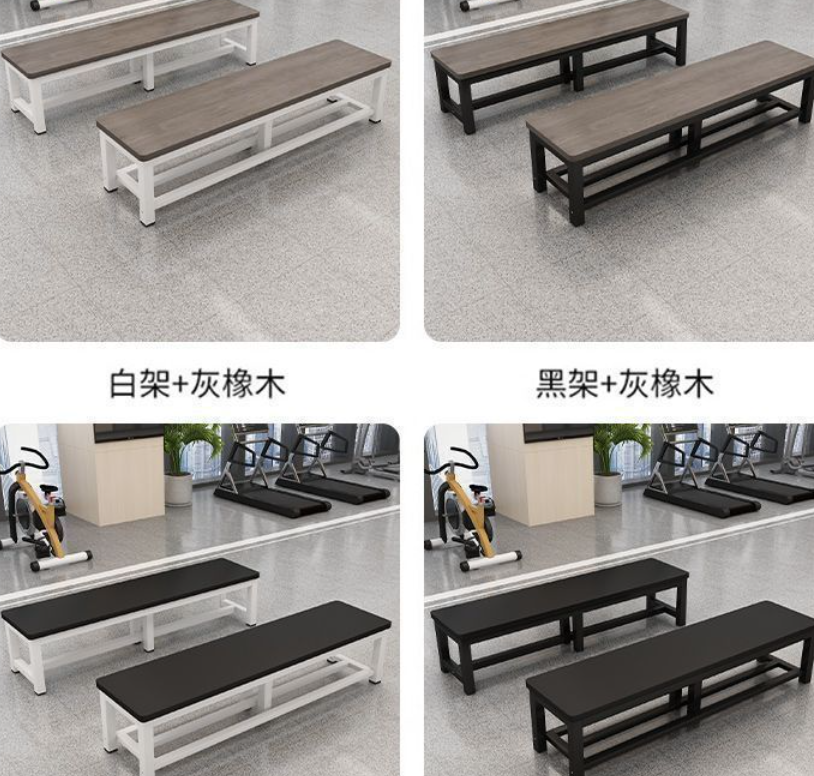 Steel and Wood Long Bench, Long Stool, Mall Wooden Bench, Bathroom Stool, Shoe Changing Stool, Locker Room Stool, Bench, Dining Table Stool, Rest Stool