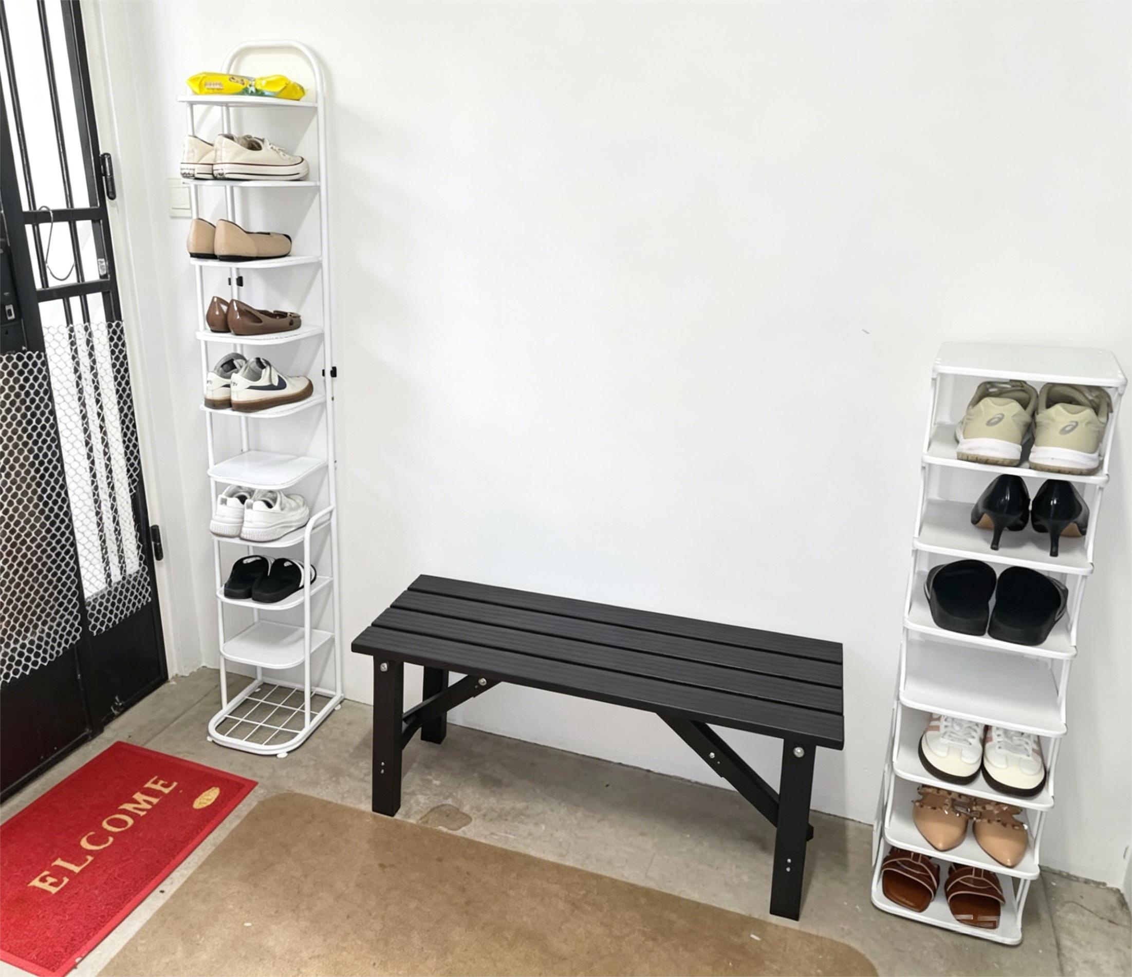 Outdoor Aluminum Alloy Folding Bench Waterproof Portable Bench