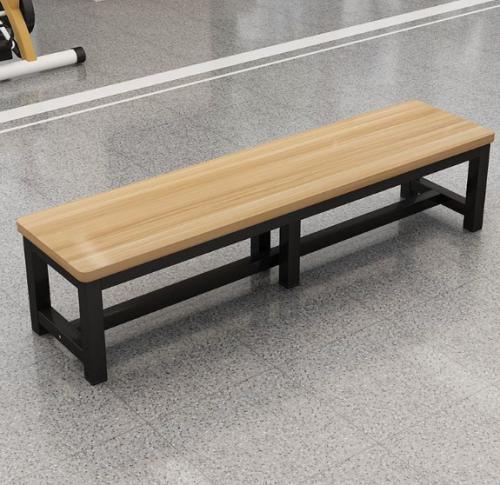 Steel and Wood Long Bench, Long Stool, Mall Wooden Bench, Bathroom Stool, Shoe Changing Stool, Locker Room Stool, Bench, Dining Table Stool, Rest Stool